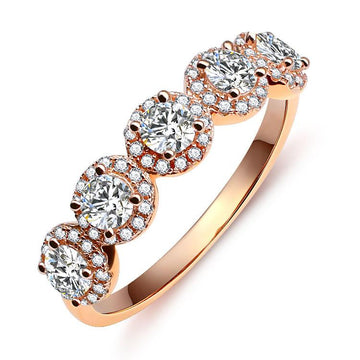 Jolics Handmade Round Cut Upscale Ring - jolics