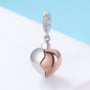 Key of Heart 925 Sterling Silver Dangle Charm - jolics