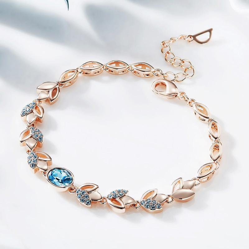 Leaves Design Stackable Bracelet - jolics