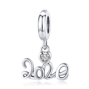 Love of 2020 925 Sterling Silver Dangle Charm - jolics