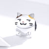 Lucky Kitty 925 Sterling Silver Bead Charm - jolics