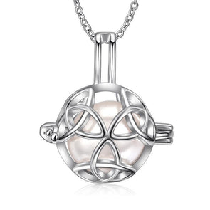 My Infinite Love Caged Pendant Necklace - jolics