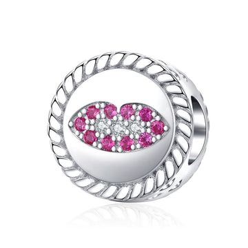 My Lip 925 Sterling Silver Bead Charm - jolics