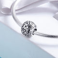 Openwork Clover 925 Sterling Silver Charm - jolics