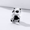 Panda 925 Sterling Silver Bead Charm - jolics