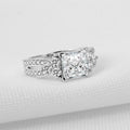 Princess Cut Split Ring - jolics