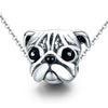 Pug Dog 925 Sterling Silver Bead Charm - jolics