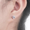 Round Cut 4 Prong Classic Earrings - jolics