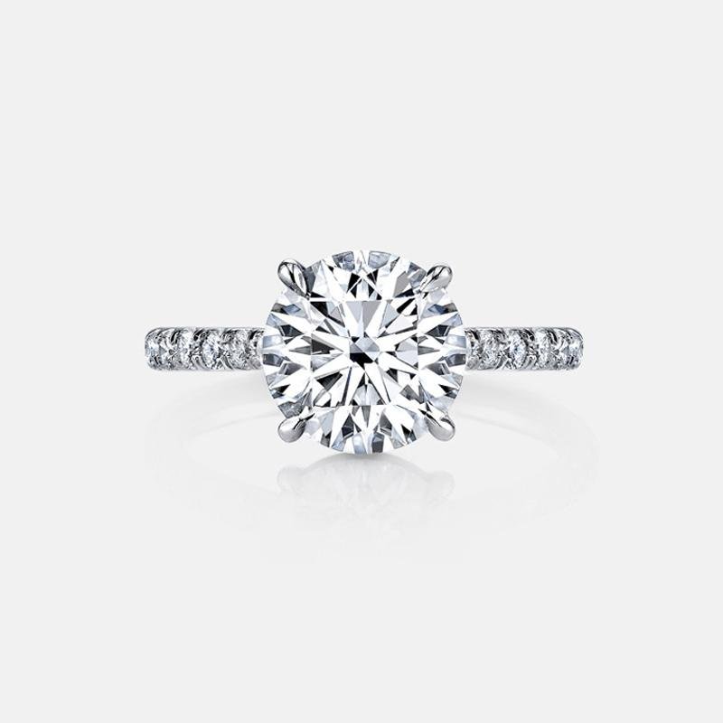 Round Cut Classic Ring - jolics