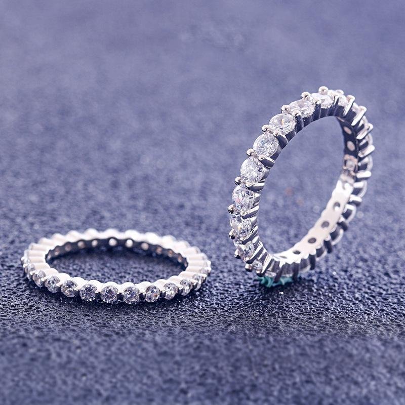 Round Eternity Stacking Band - jolics