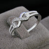Simple Infinity Accent Ring - jolics