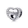 Sister 925 Sterling Silver Bead Charm - jolics