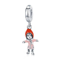 Sunshine Girl 925 Sterling Silver Dangle Charm - jolics