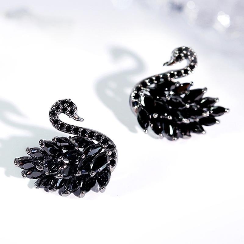 Swan Fashion Earrings - jolics