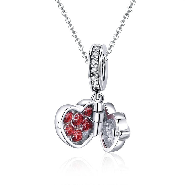 The Gift of Love 925 Sterling Silver Dangle Charm - jolics