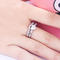 Unique Heart Shape Ring Set - jolics