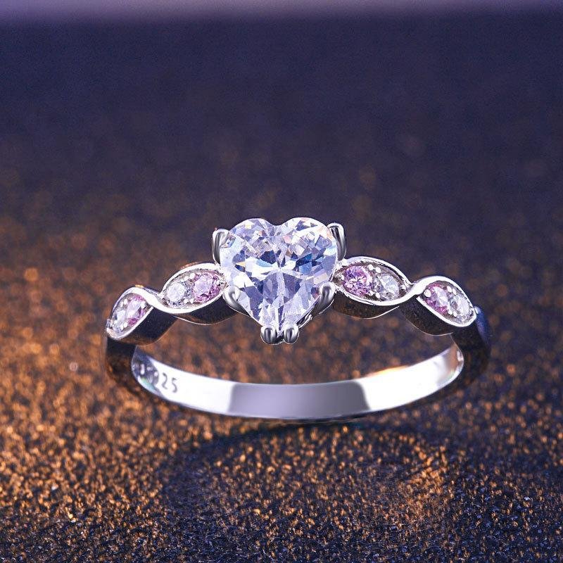 Unique Heart Shape Ring Set - jolics